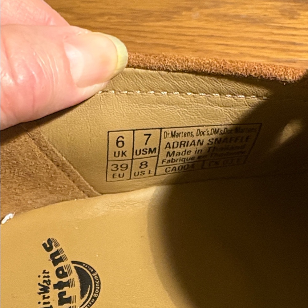 Adrian Snaffle Airwaves Doc Martens, NWOT - Picture 5 of 5